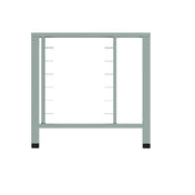 Tecnoeka EKTAS 464STK - Stainless Steel Table, 32"W X 28.74"D X 31.14"H, With Supports For (6) Full Size Trays