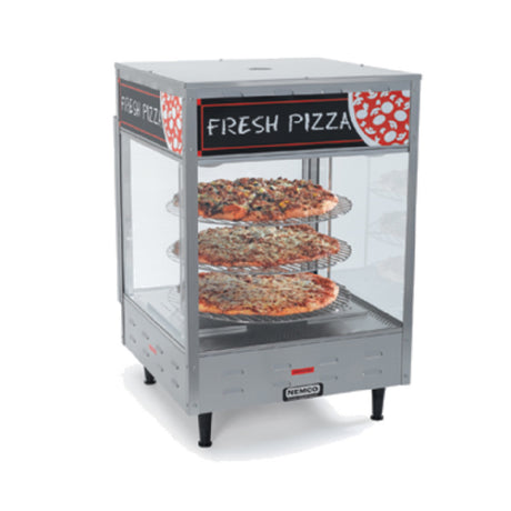 Nemco 6450 Pizza Merchandiser 33-7/8" X 18-1/2" X 18-1/2" Rotating