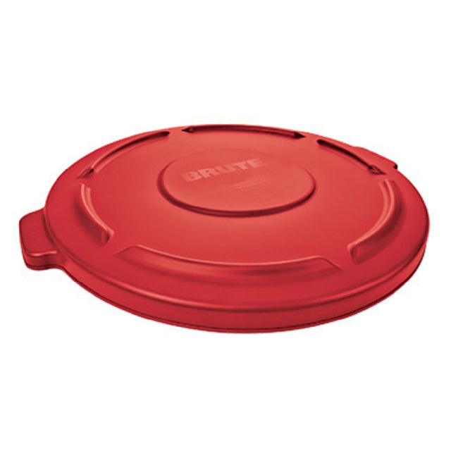 Rubbermaid FG263100RED - BRUTE® Container Lid, 22-1/4"D X 1-3/8"H, For 32 Gallon Trash Can