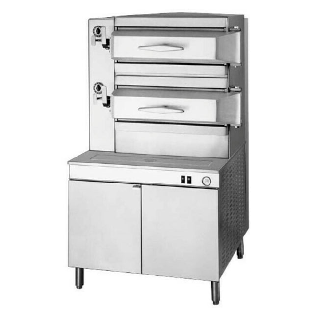 Cleveland PGM3002_LP Pressure Steamer Gas 36" Cabinet Base