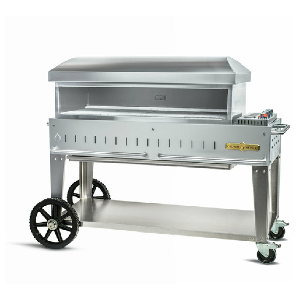 Crown Verity CV-PZ48-MB Mobile Series Pizza Oven LP Gas 48"