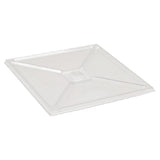 JB Prince R493 C Comatec Bento Plate Cover 6-3/4"L X 6-3/4"W Square