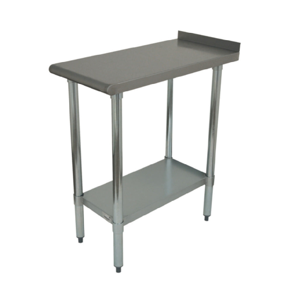 Advance Tabco FTS-3015-X Special Value Equipment Filler Table 15"W X 30"D 18 Gauge 430 Stainless Steel