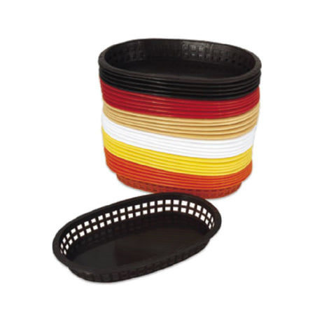 Alegacy Foodservice Products 496FW Fast Food Basket 10-3/4" X 7" X 1-1/2" Oval