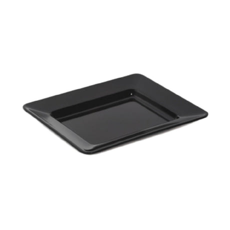 GET Enterprises ML-11-BK Milano™ Plate 12" X 10" Rectangular