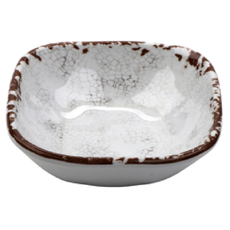 GET Enterprises SB-5-FM French Mill™ Monkey Dish/Side Bowl 5 Oz. 4-1/4" X 4-1/4" X 1"H