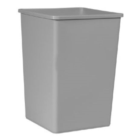 Rubbermaid FG395800GRAY - Untouchable® Container, 35 Gallon, 19-1/2" Square X 27-5/8"H