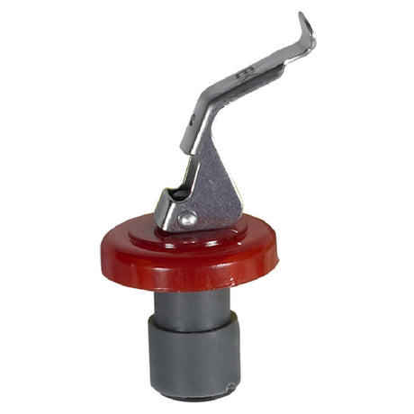 Winco WBS-R Wine Bottle Stopper Thermoplastic Cork Stainless Steel Clip