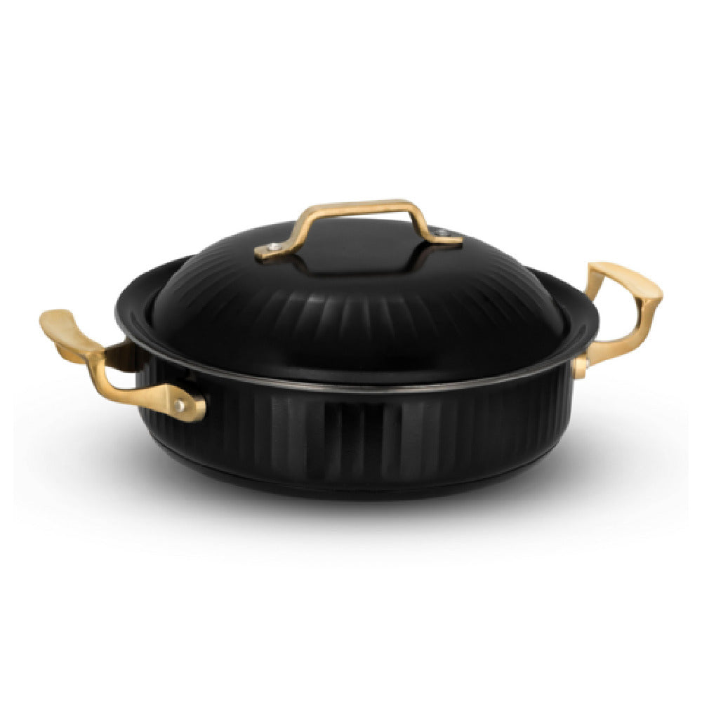 Bon Chef 65001-F-B - Roma Cucina Saute Pan, 4 Qt., 11.1875" X 3.25"