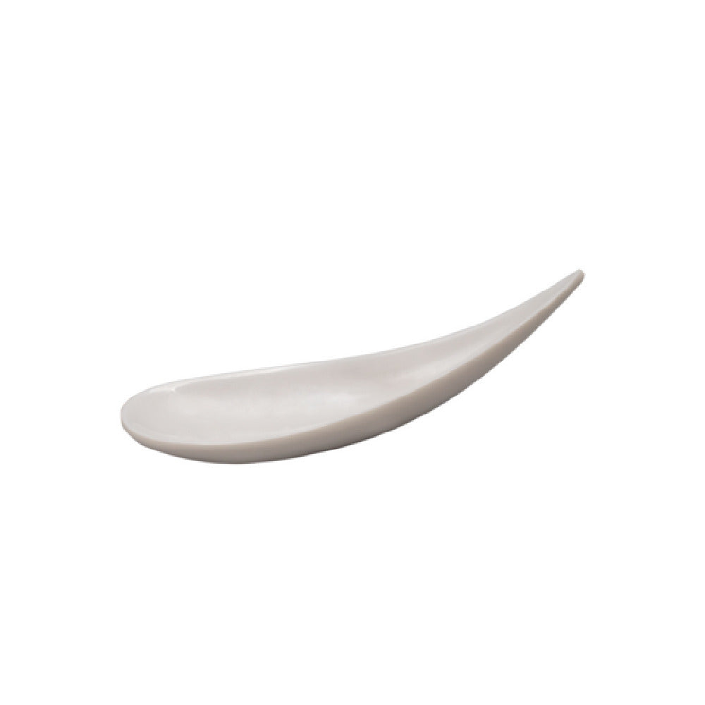 CAC China XSPN-TS60-W Tasting Spoon 0.5oz. 5-3/4"L X 1-7/8"W X 1"H