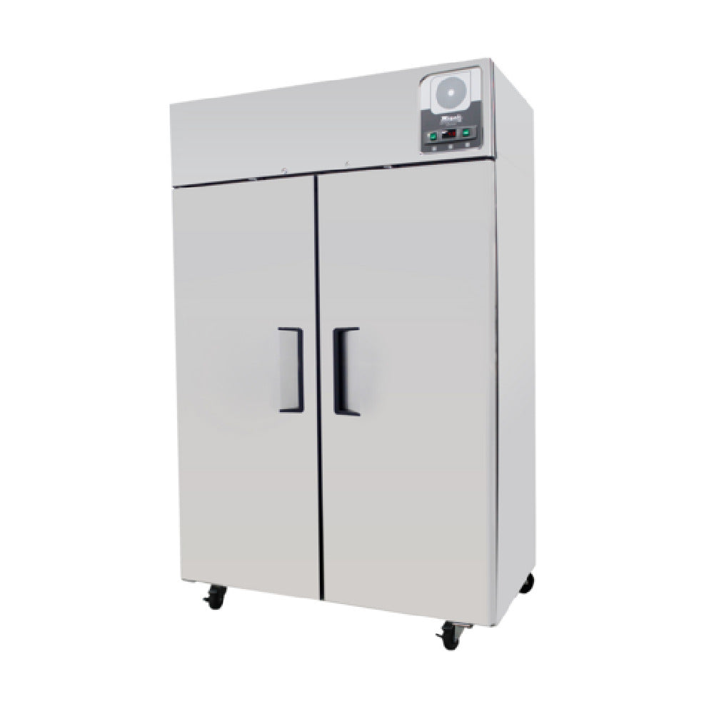 Migali Industries G-2R-HC Medical-Grade Refrigerator 44.9 Cu. Ft. Capacity Two Glass Door