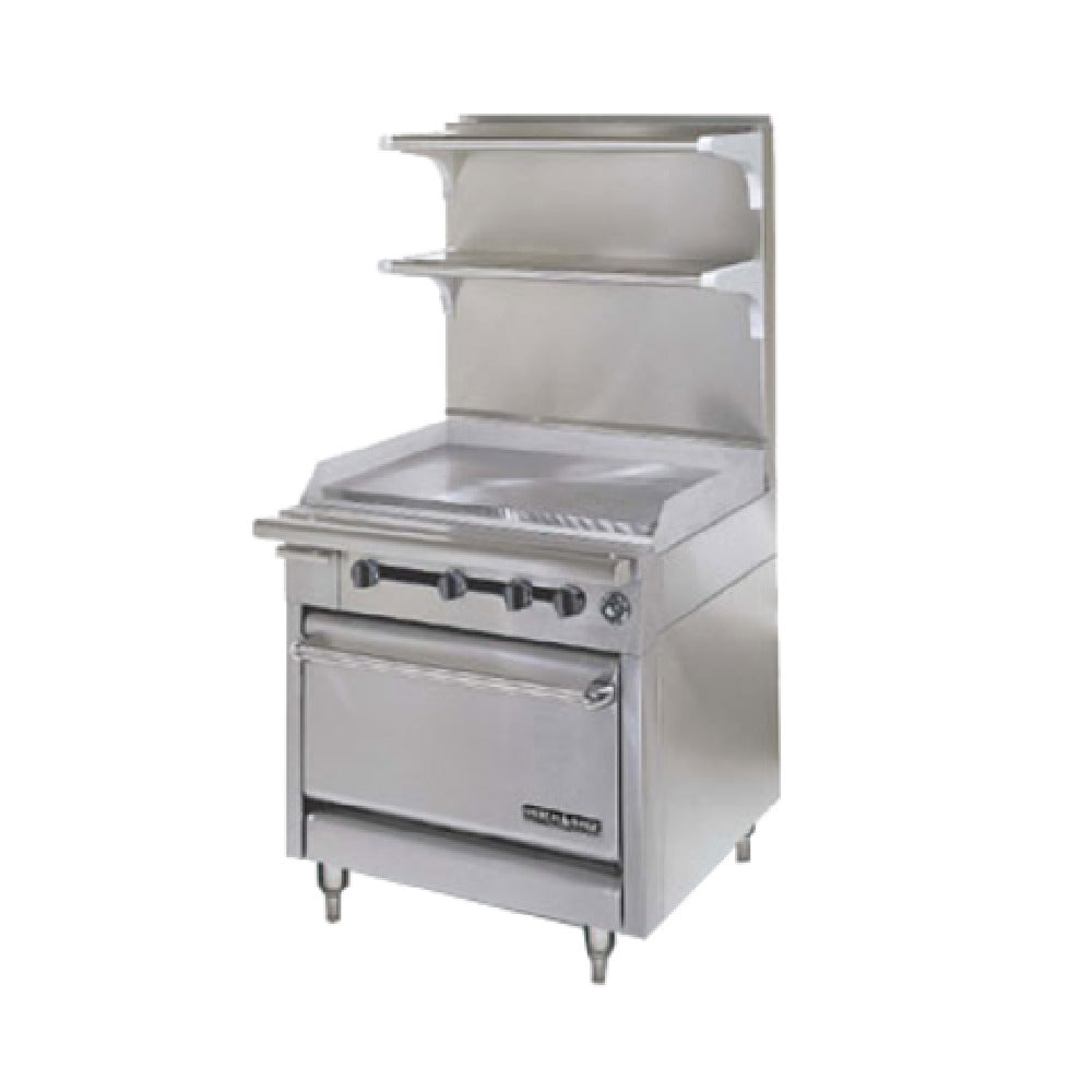 American Range HD34-34VG-M_LP - Medallion Professional Heavy Duty Range, Gas, 34"