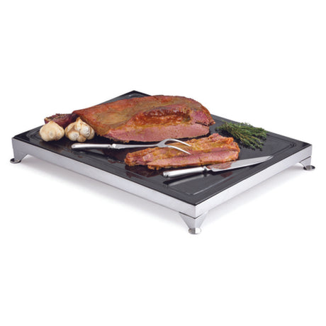 Steelite DW724MGBGESS Carving Board With Frame And Electric 25.25"W X 19.5"D X 3.25"H