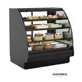 Structural Concepts GHS456RLB (CURVED) - Fusion® Refrigerated Service Case, 51"W X 42-3/4"D X 55-1/4"H