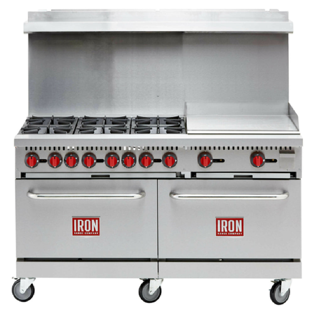 Iron Range IR-6B24G Commercial Range Natural Gas 60"W