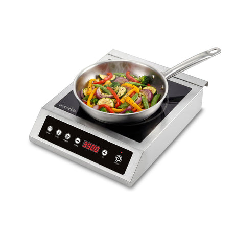 Eurodib USA CIP120 - Eurodib Commercial Induction Cooktop, Coutnertop, Single Burner