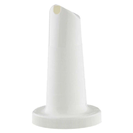 Tablecraft 10286W Pourmaster® Neck Spout One Piece White