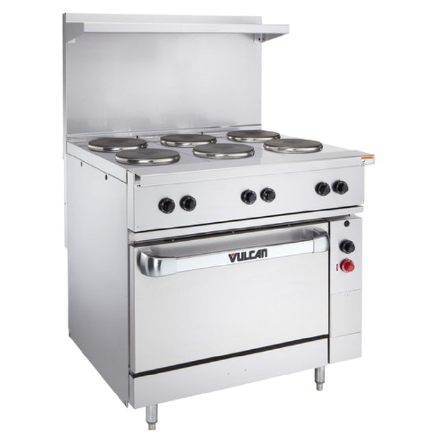 Vulcan EV36S-36G480 Restaurant Range Electric 36"