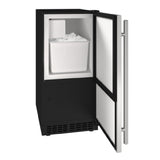 U-Line Corporation UACR115-SS01A ADA Series Ice Maker With Bin Built-in Or Freestanding