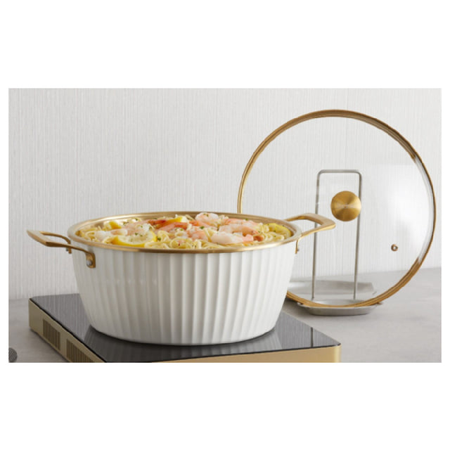 Spring USA 8858-2-28 - Buffet Chafer Dish, 7 Qt, White