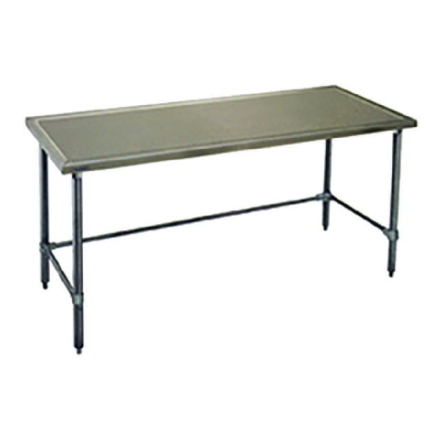 Eagle T4896GTEM Spec-Master® Marine Series Work Table 96"W X 48"D 14/300 Series Stainless Steel Top