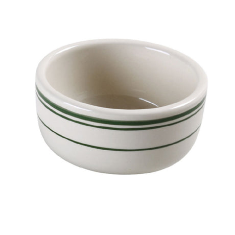 Yanco GB-95 Green Band Jung Bowl 9-1/2 Oz. 4-3/8" Dia.