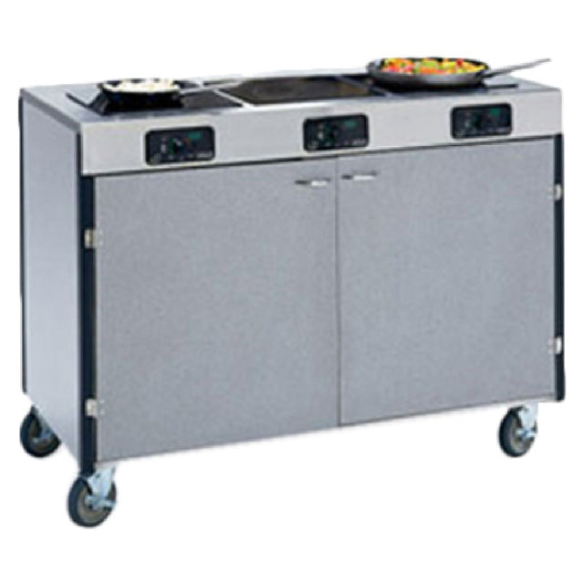 Lakeside 2080 Creation Express™ Station Mobile Cooking Cart 48" X 22" X 35-1/2"H