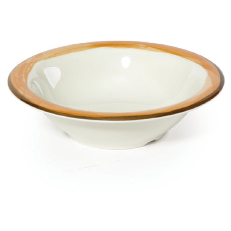 GET Enterprises B-127-DI-KNO Diamond Ivory™ Bowl 12 Oz. (15-1/2 Rim Full) 7-1/4" Dia. X 1-3/4"H