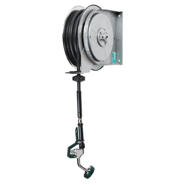 Krowne 24-603 Krowne Royal Series Pre-Rinse Hose Reel Assembly Open Gray Powder Coated Hose Reel