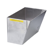 Shortening Shuttle 01-SS-709-SG Splash Guard When Draining From An Outlet Higher Than 11-1/2" From Floor