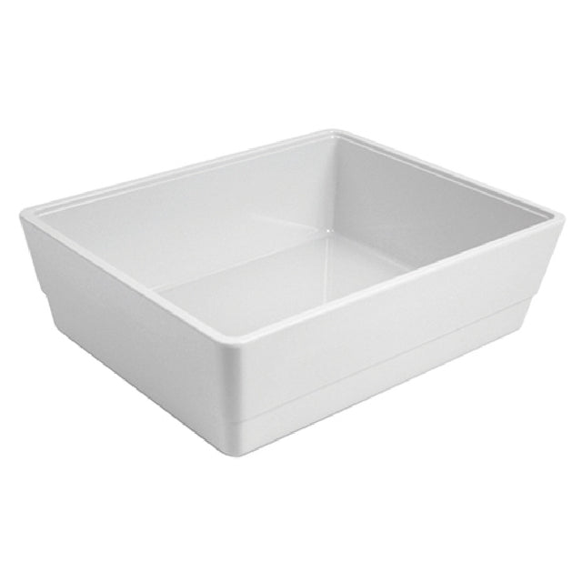 Bauscher Hepp TPO6316 - Crock, 5-1/4 Qt., 12-3/4" X 10-1/4" X 3-15/16"H
