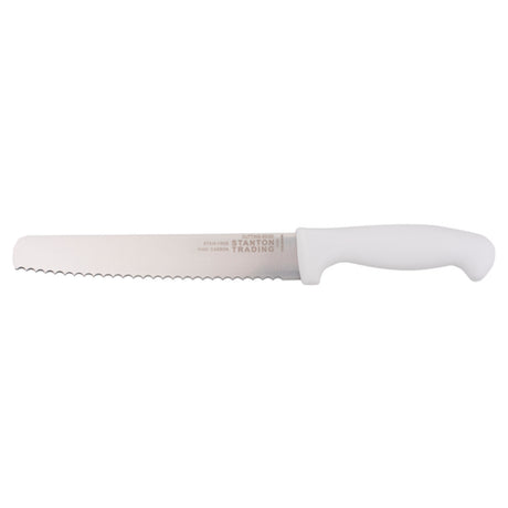 Stanton Trading KNV-BRDSER8-WH - Cutting Edge Bread Knife, 8", Pointed Tip