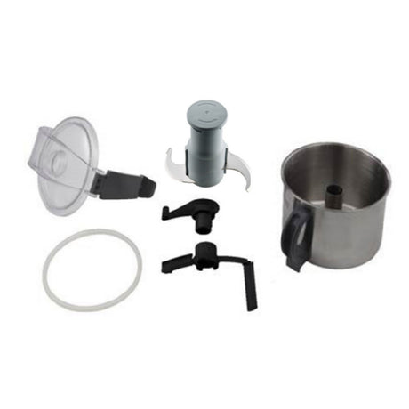 Eurodib 650103 Dito Sama Emulsifying Kit For TRK K55 Variable Speed Including 55lt Stainless Steel Bowl