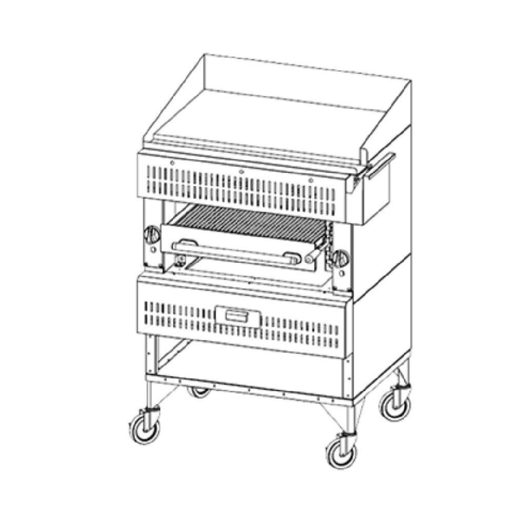 Vulcan VST3B_LP Heavy Duty Chophouse Broiler 36" Wide Gas