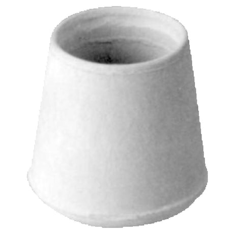 Franklin Machine Products 121-1041 Crutch Tip For 1" OD Tubing White Rubber