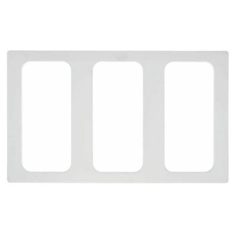 Hubert 15265 - Cold Tile, For 1/3 Size Contemporary & Curveware Pans, 3-compartment