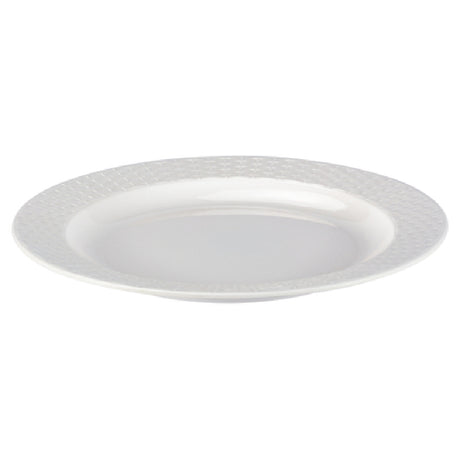 Bon Chef 53900WHITE Buffet Plate 12-1/4" Dia. Round