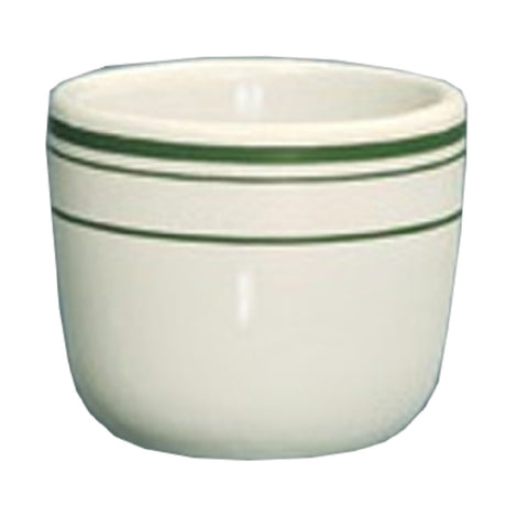 Yanco GB-45 Green Band Chinese Tea Cup 4-1/2 Oz. 3-3/8" Dia. X 2-1/4"H