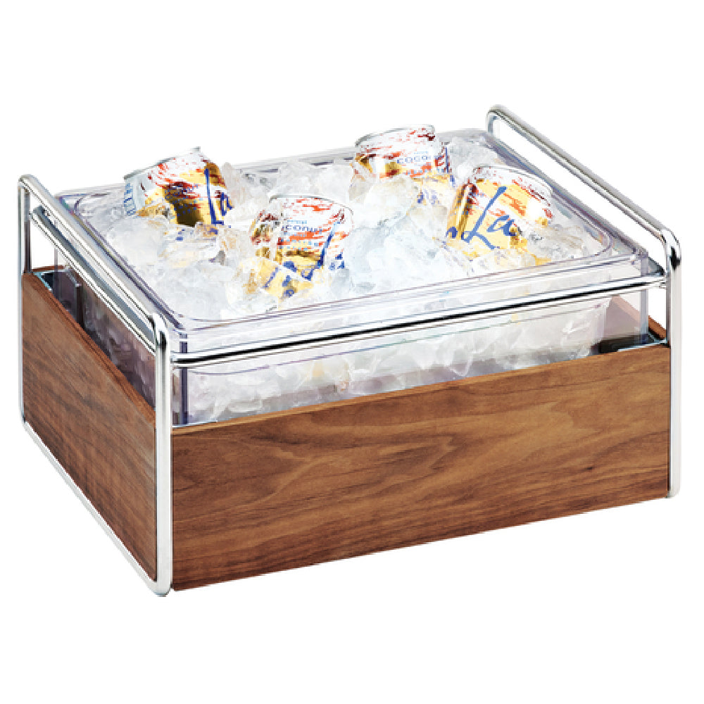 Cal Mil 3702-10-49 Mid-Century Ice Housing 11-1/4"W X 13-3/4"D X 7-1/4"H Rectangular