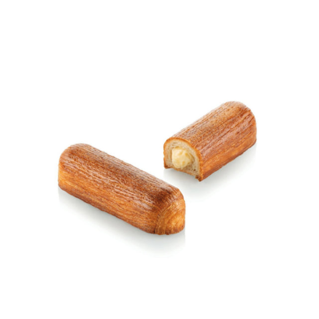 JB Prince MA456 - Silikomart Nola 144 TPlusX Mold, 5.11" X 1.57" X 1.37"H, Oval