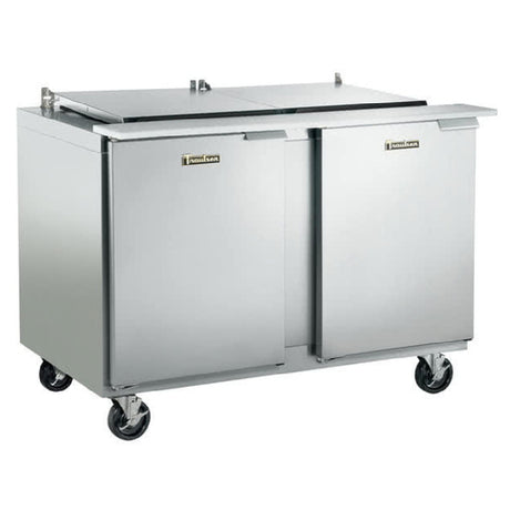 Traulsen UST4818-LL-SB Dealer's Choice Mega Top Compact Prep Table Refrigerator With Low-profile Flat Lid