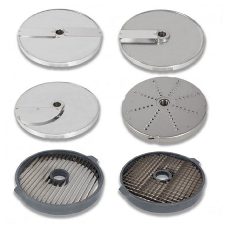 Sammic 1010219 (1010219) Heavy Duty 6 Disc Package For Vegetable Processor Includes: 1/8” 3mm Shredding Disc (SH-3)