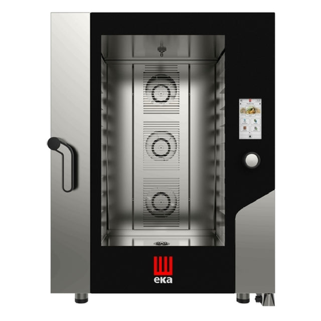 Tecnoeka MKFA 1064 TS_208-240/60/3 Eka Millennial Combi Oven 208v/240v 3-phase Electric