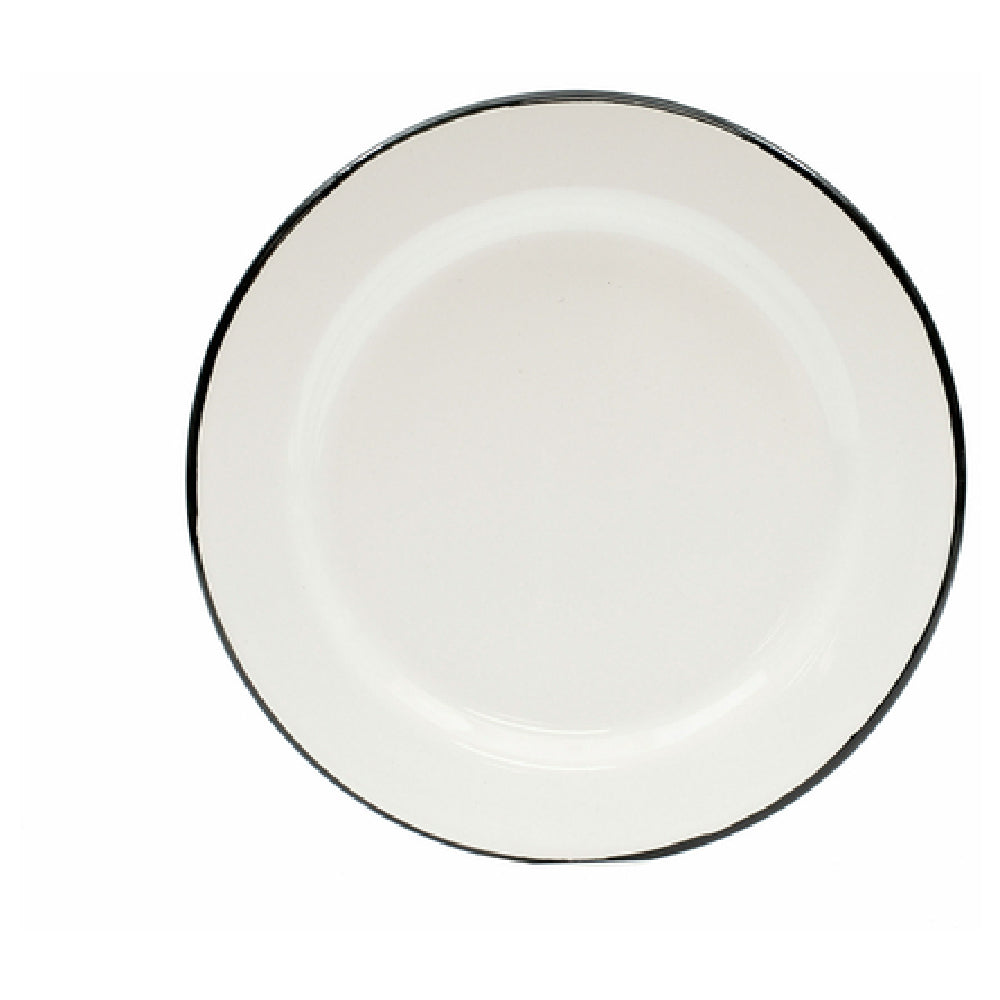 Tablecraft 80018 Enamelware Collection™ Plate 8" Dia. Round