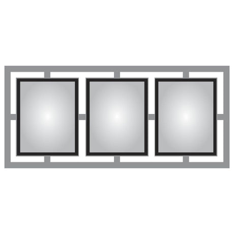 Hubert 90194 - Menu Board, 3-pocket, Wall-mount