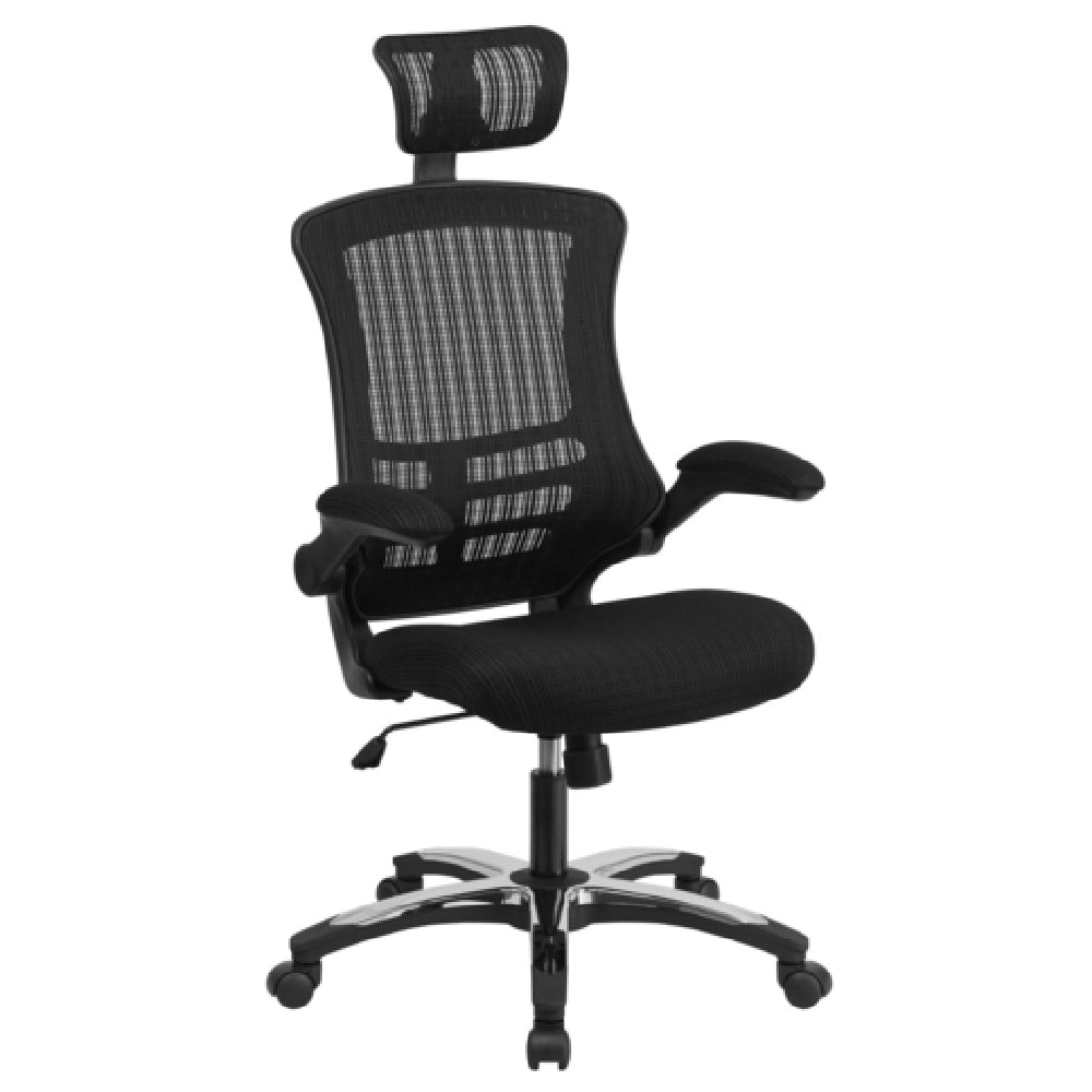 Flash Furniture BL-X-5H-GG Executive Swivel Office Chair 47-1/2" To 52-1/2" Adjustable Height