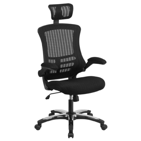 Flash Furniture BL-X-5H-GG Executive Swivel Office Chair 47-1/2" To 52-1/2" Adjustable Height