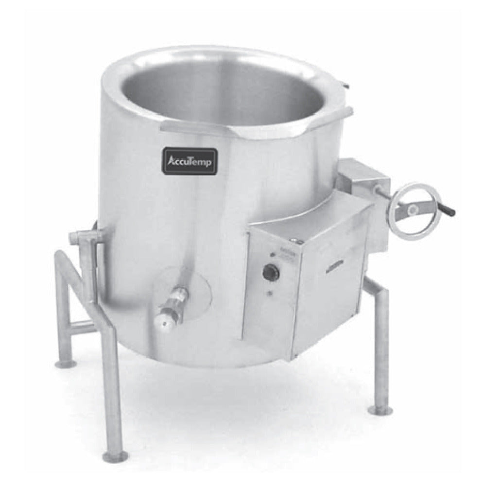 AccuTemp ALTWE-40 AccuTemp Edge Series™ Tilting Kettle Electric 40 Gallon Capacity