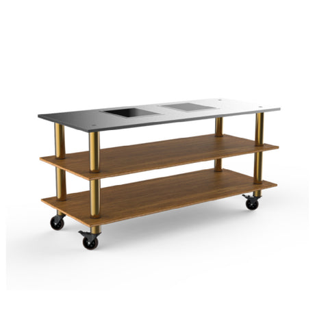 Steelite MGCMLD01BBXW - Pro Cooking Induction Station, 71.0" X 29.5" X 35.0", Modular