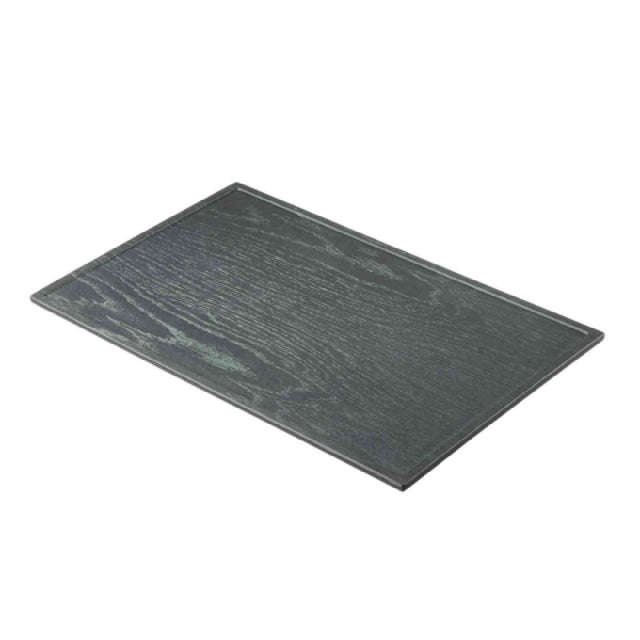 TableCraft Products 13321 - Onyx Melamine Collection Serving Tray, 20.75" X 12.75" X 0.625"